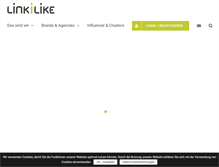 Tablet Screenshot of linkilike.com